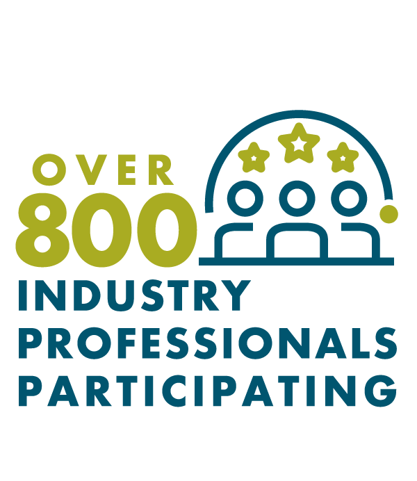 Over 300 Industry Professionals
